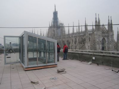 Copertura in acciaio -MILANO